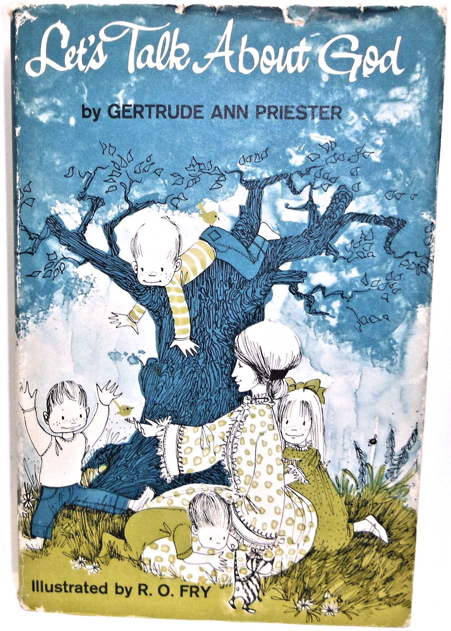 Let's Talk About God (devotions for young children) 1967 (w/Jacket!)