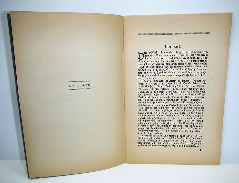 Thumbnail: Soll Ich Mich Noch Einmal Taufen Lassen? ca. 1920 (German)
