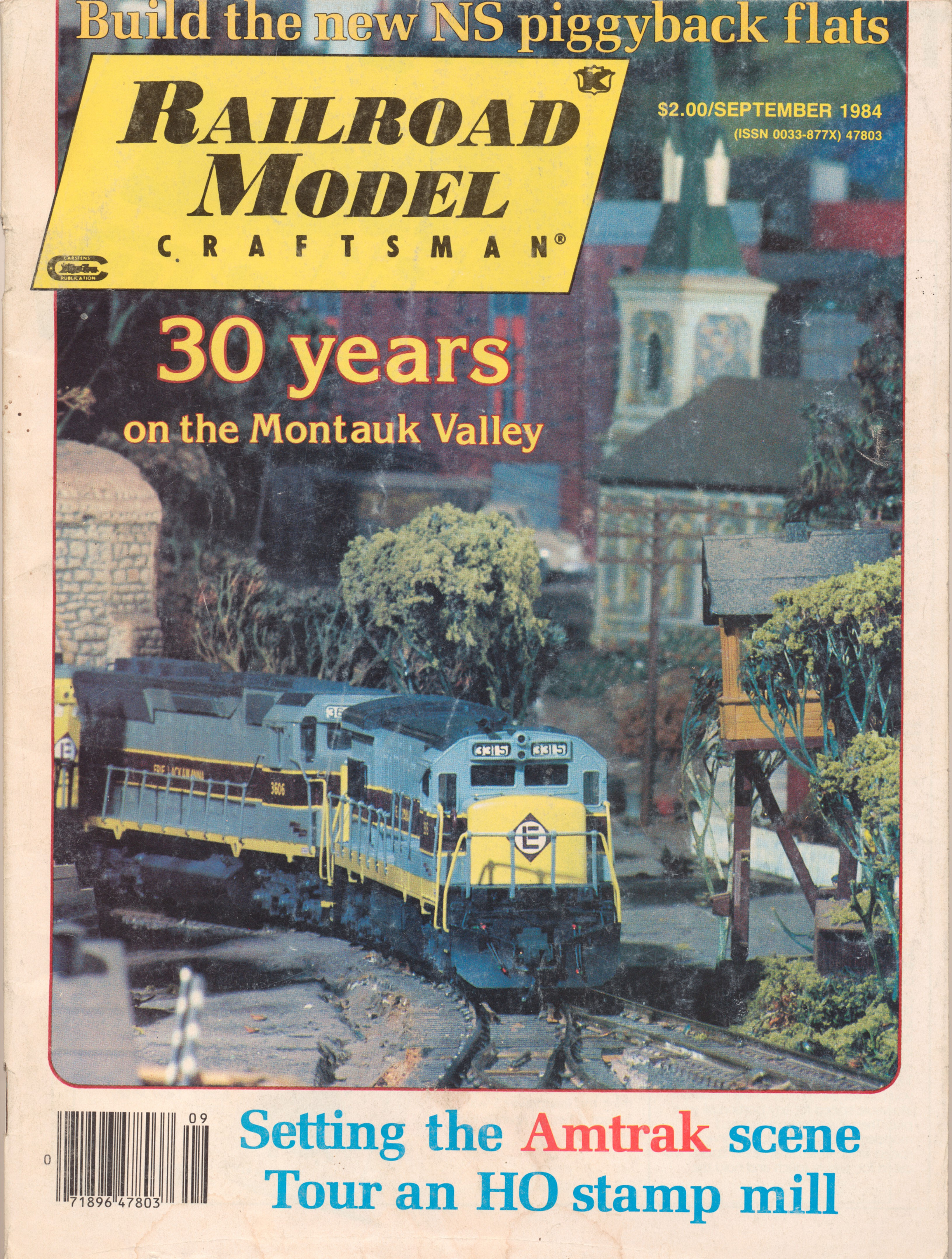 Railroad Model Craftsman, Sept. 1984
