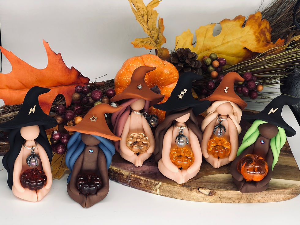 Thumbnail: Sasha - Mini Pumpkin Witch