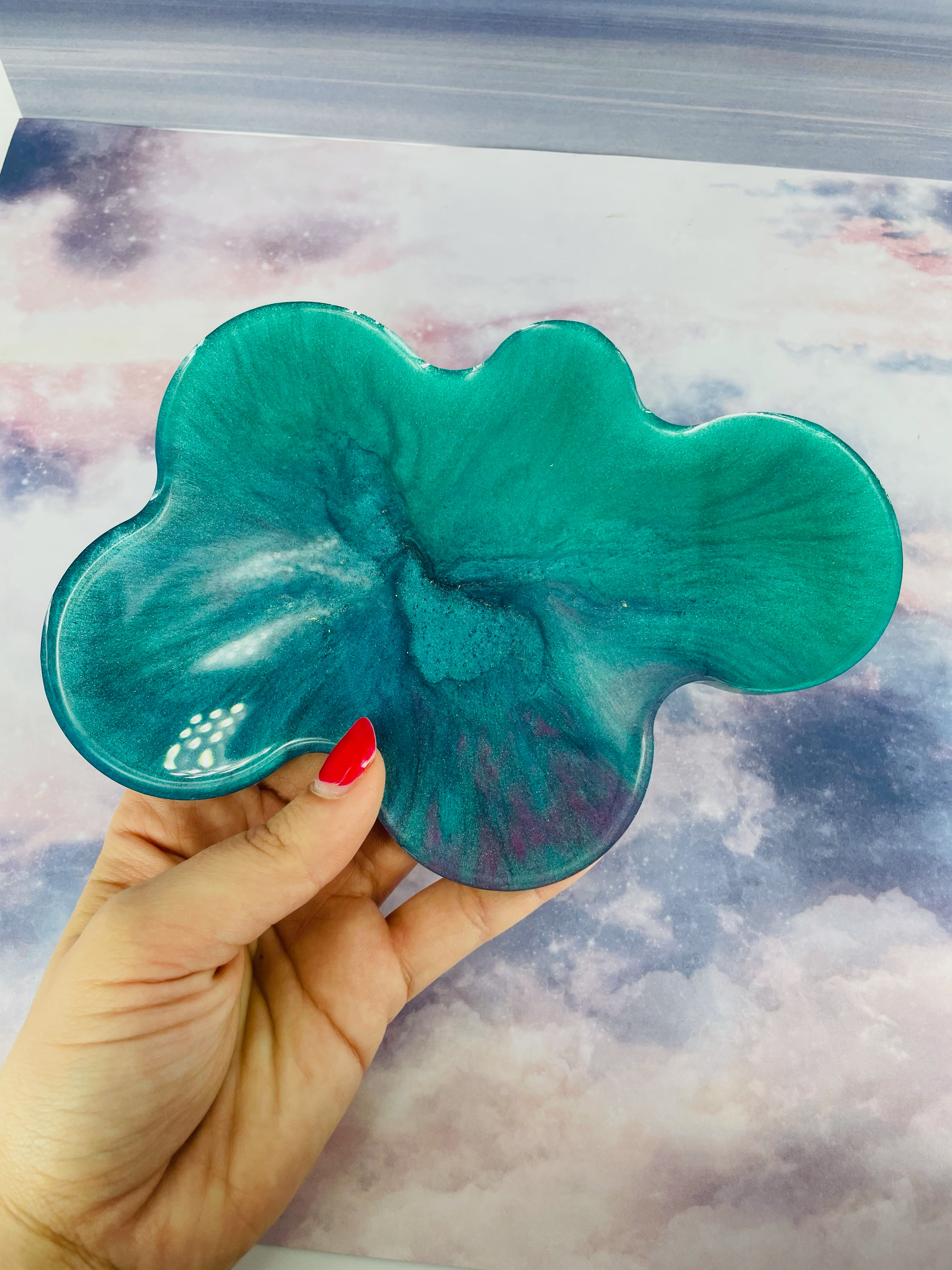 Turquoise Cloud Coaster
