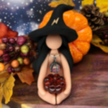 Whitney - Mini Pumpkin Witch