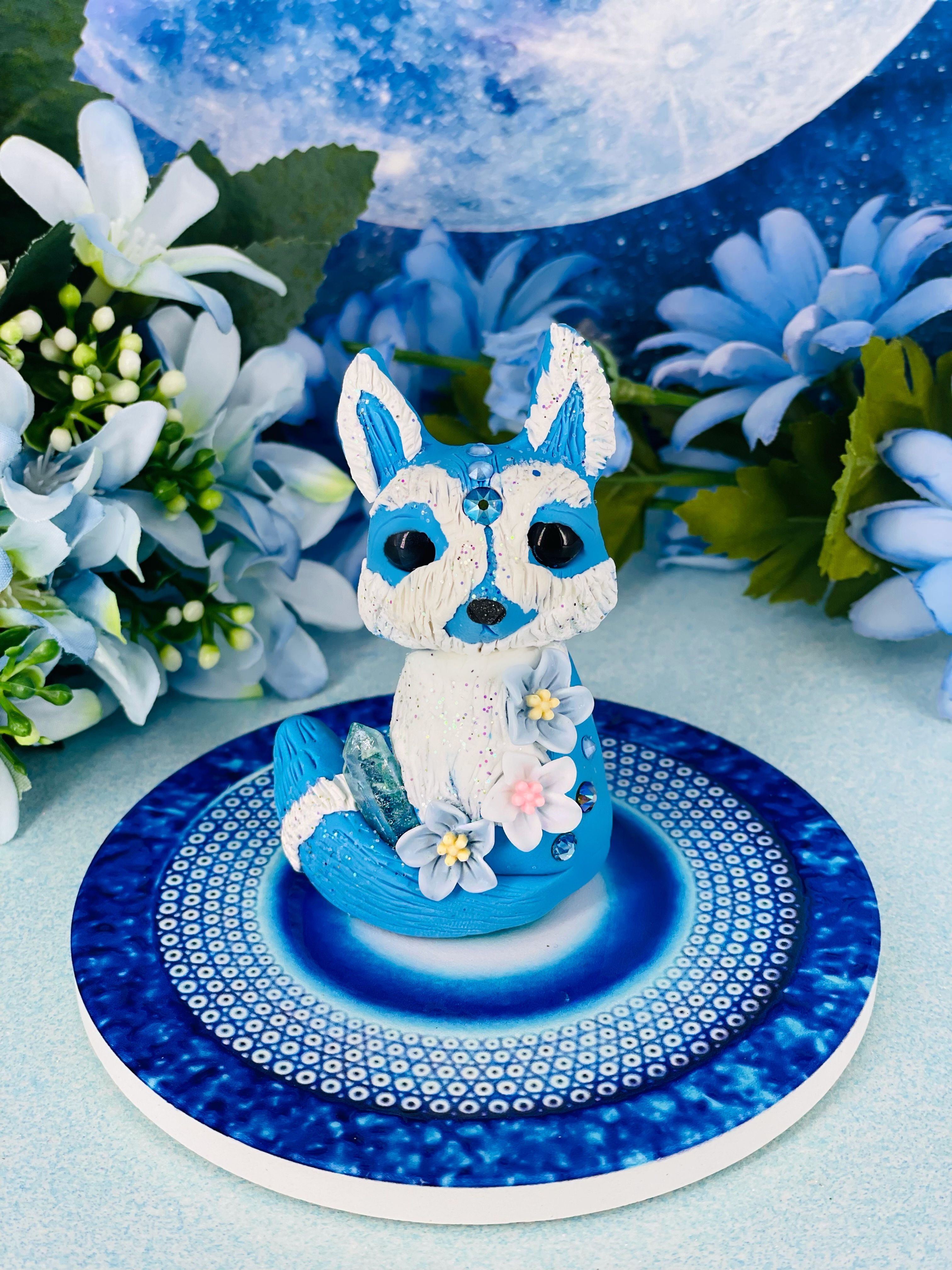 Blue Arctic Crystal Fox