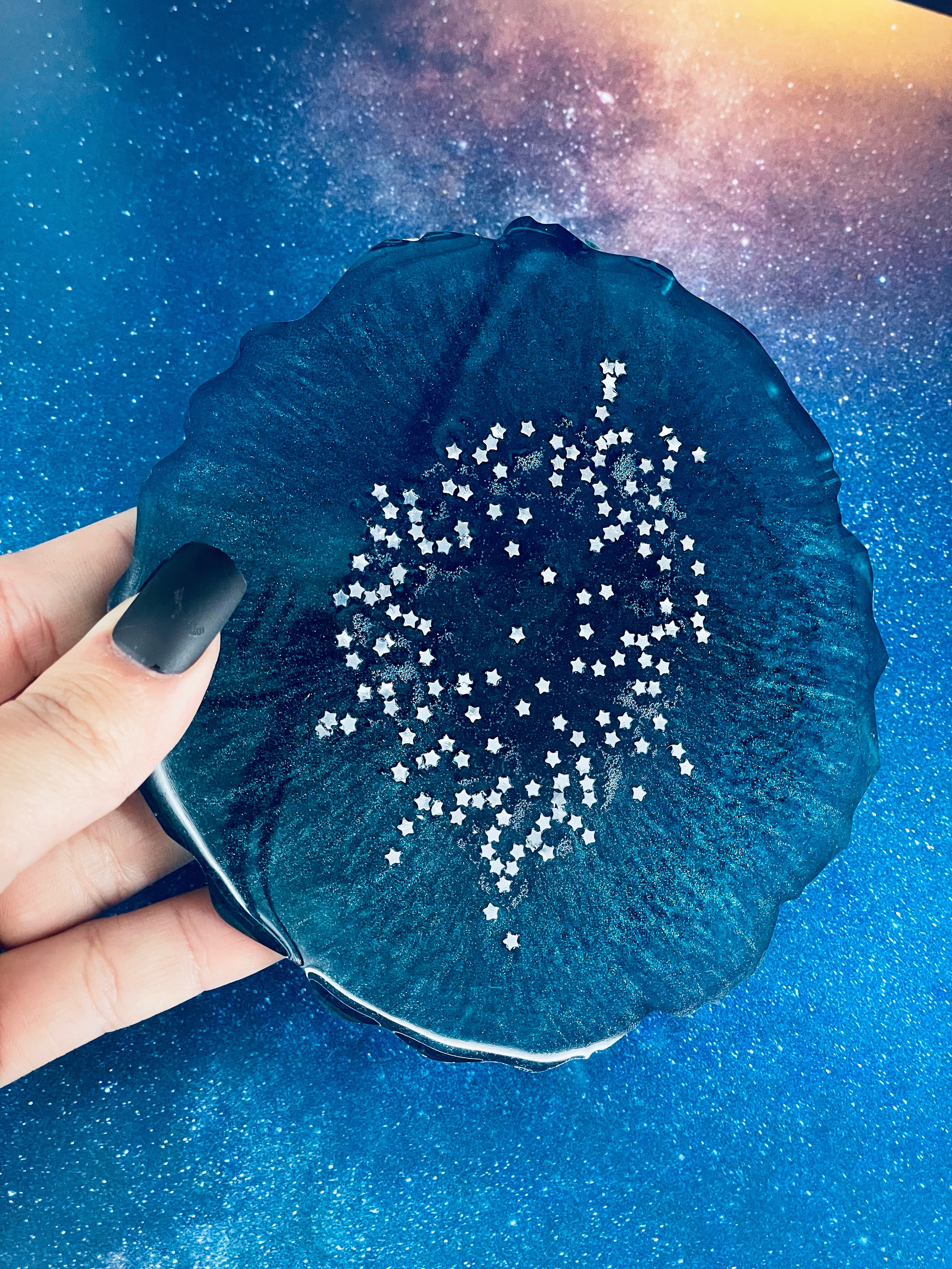 Night Sky Goddess Coaster