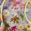 Thumbnail: Floating Pink Floral Crescent Moon Dish