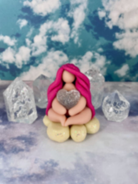 Glowing Cloud Mini Goddess