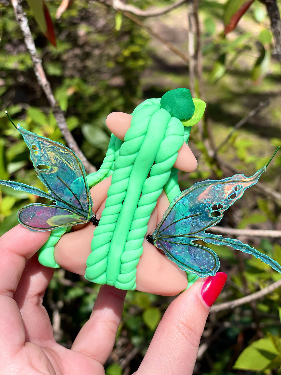 Thumbnail: Tigers Eye Crystal Forest Fairy Elf