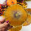 Thumbnail: Fall Amethyst Coaster Set in Orange