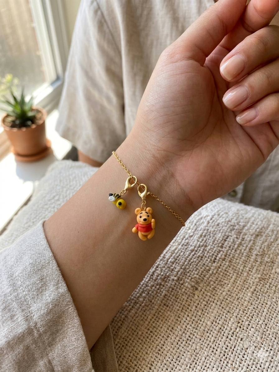 Thumbnail: Winnie the Pooh Charm Set
