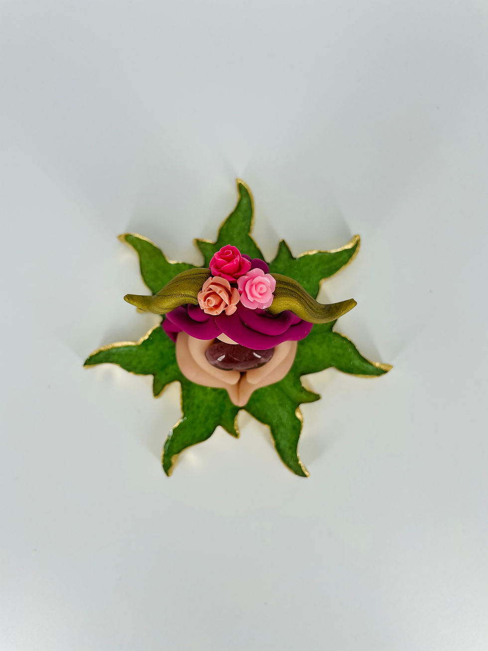 Thumbnail: Green Sun Mini Goddess Coaster