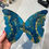 Thumbnail: Sapphire Blue Butterfly Coaster