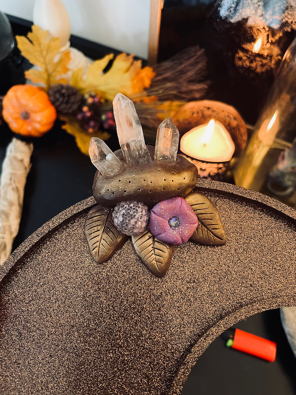 Thumbnail: Triple Point Crystal Crescent Moon Dish
