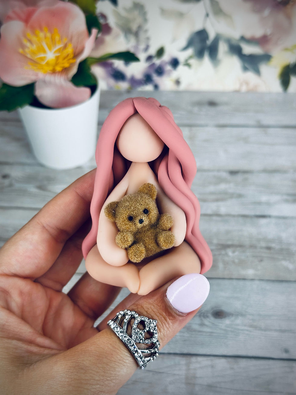 Thumbnail: Princess Teddy Bear Mini Goddess