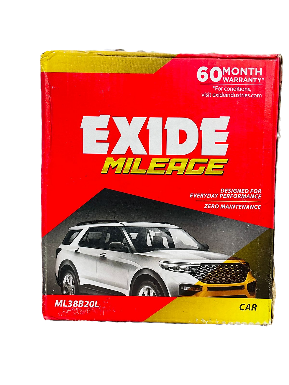Exide car battery