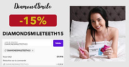 code promo diamond smile 15% offert reduction