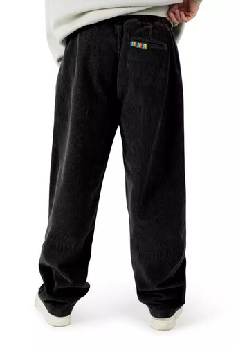 Homeboy Beach Baggy Corduroy Pants black Stay_K skate shop
