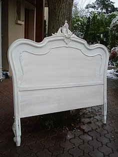 tete de lit louis xv rocaille