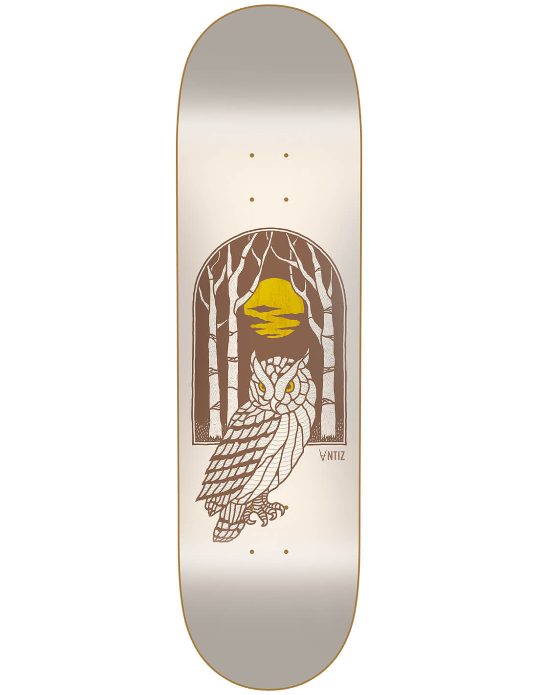 Antiz - Icon cream/bronze - 8.75 - Skateboard Deck