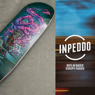 inpeddo skateboards twin tail deck stay k skateshop cyprus europe