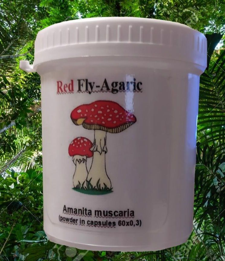 Порошок Amanita Muscaria в капсулах (60х0,3 г)