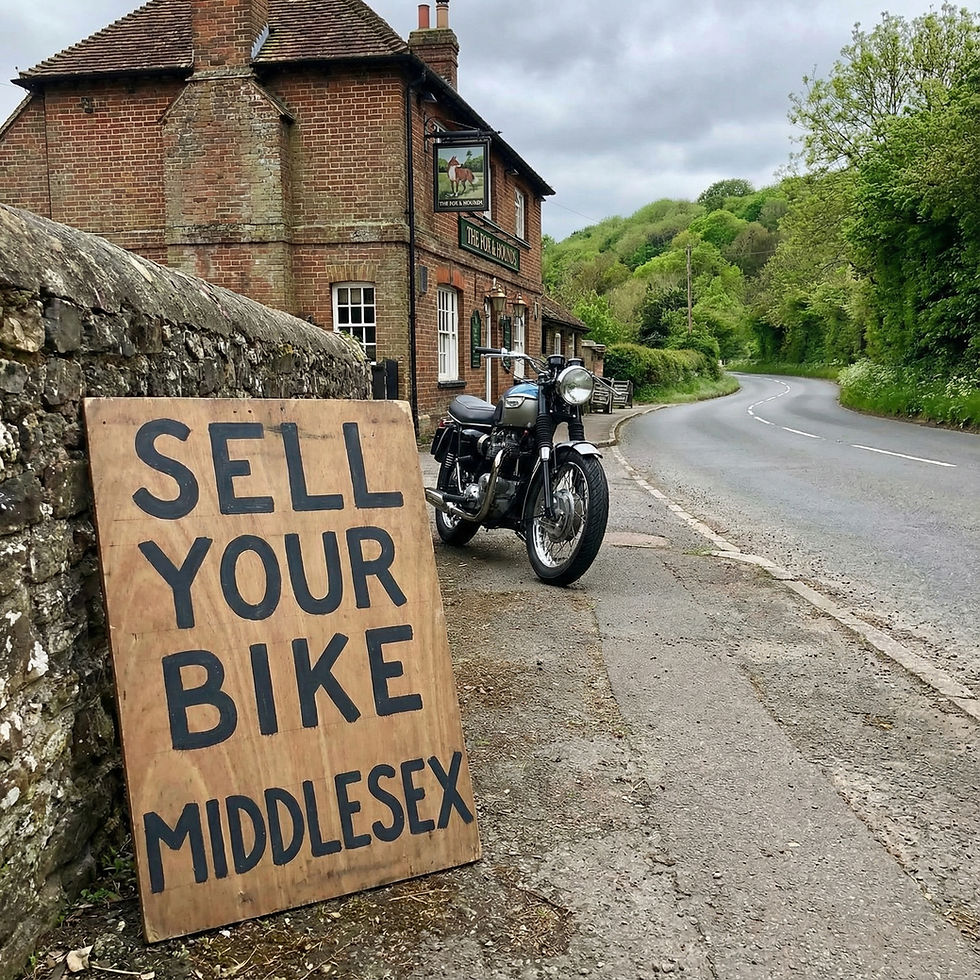 sell motorbike middlesex