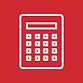 Red calculator icon representing Paragon Dental Solutions' dual insurance calculation tools for accurate dental billing