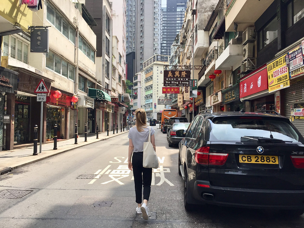 Oosters en westers eten in Hong Kong
