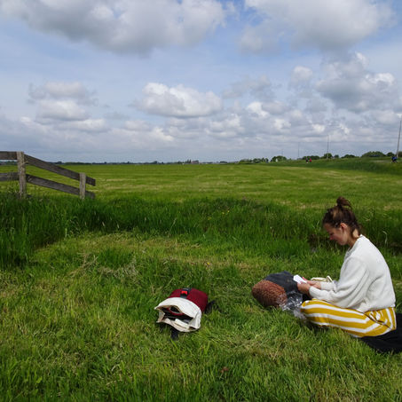 Op vakantie in de Nederlandse polder met Hihahut