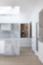 Hawthorne Residence, Kitchen, White, Grey, Elm interiors