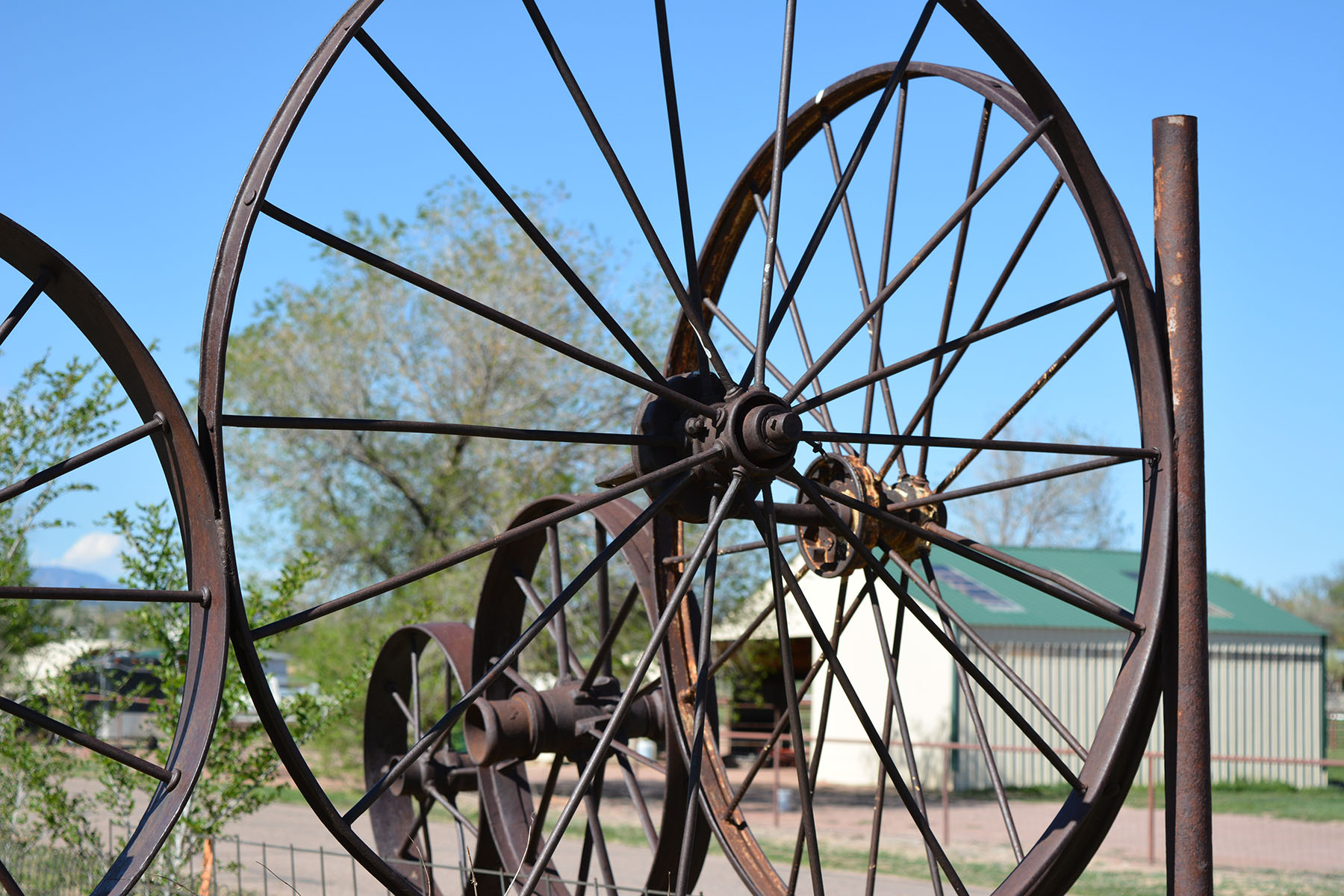 Wheeled Fence