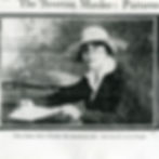The Leicester Daily Mercury dated the 8 July, 1919.Murder near Leicester.Tragic discovery at Little Stretton, Stoughton. Girl shot on highway. Police hunt for unknown cyclist,