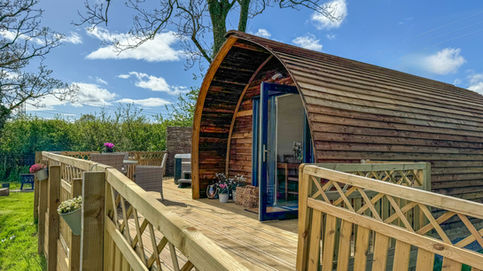 Luxury glamping near York