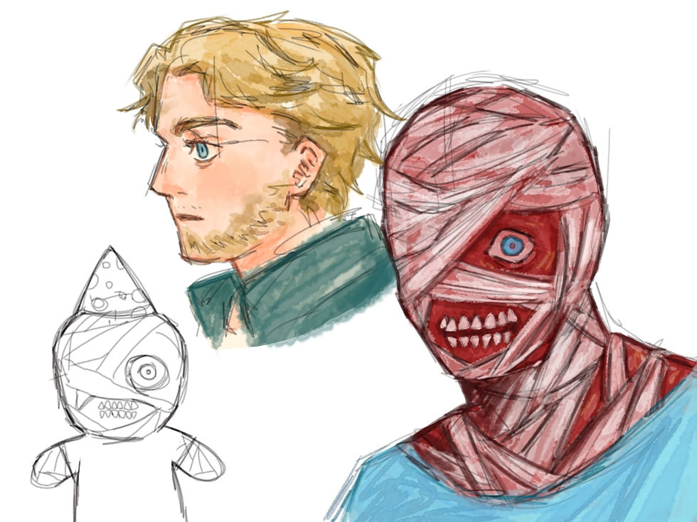 Random Captain Curly Doodles