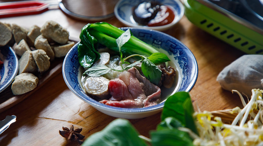 Beef Pho Hot Pot - Lau Pho Bo
