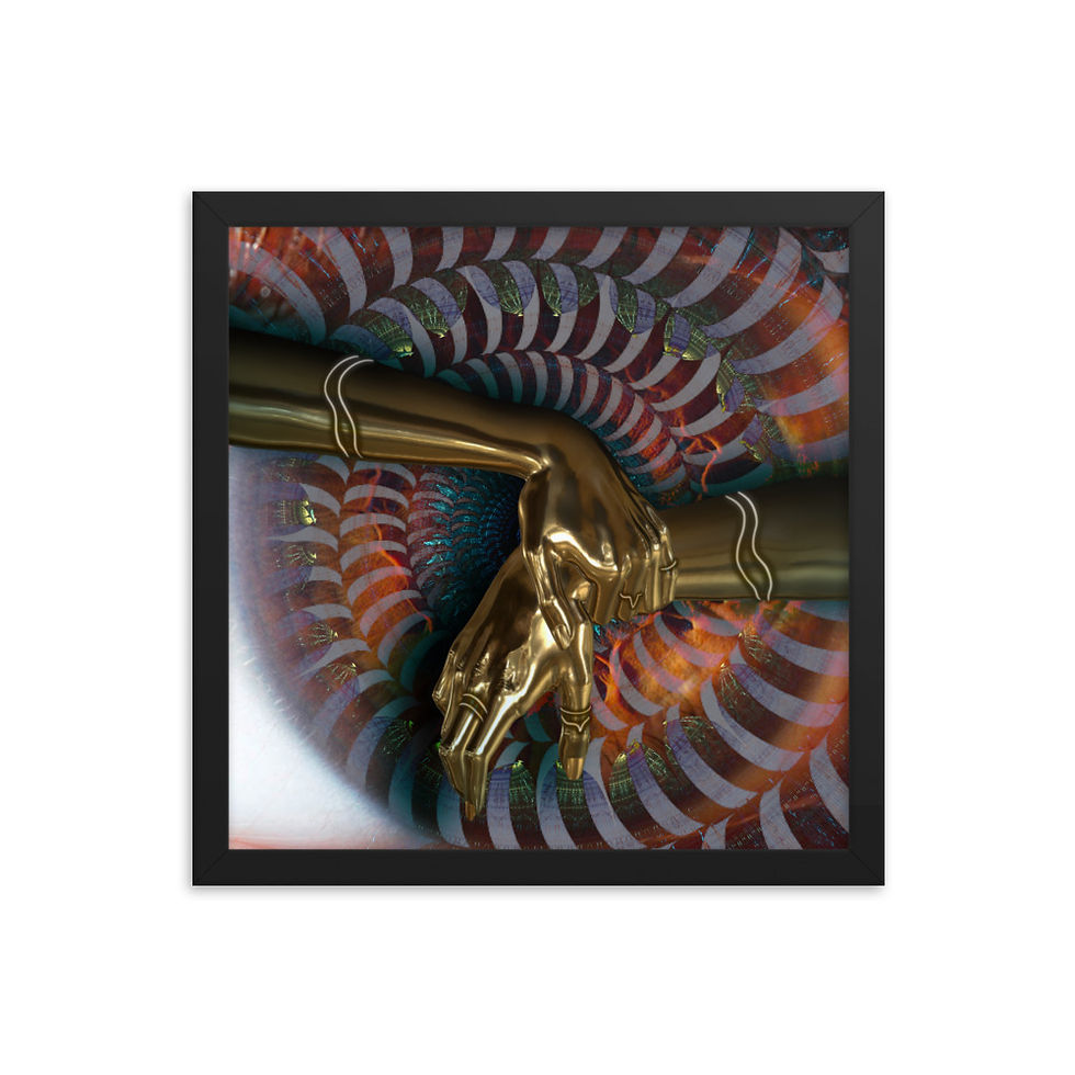 Thumbnail: Framed Golden Arm Poster