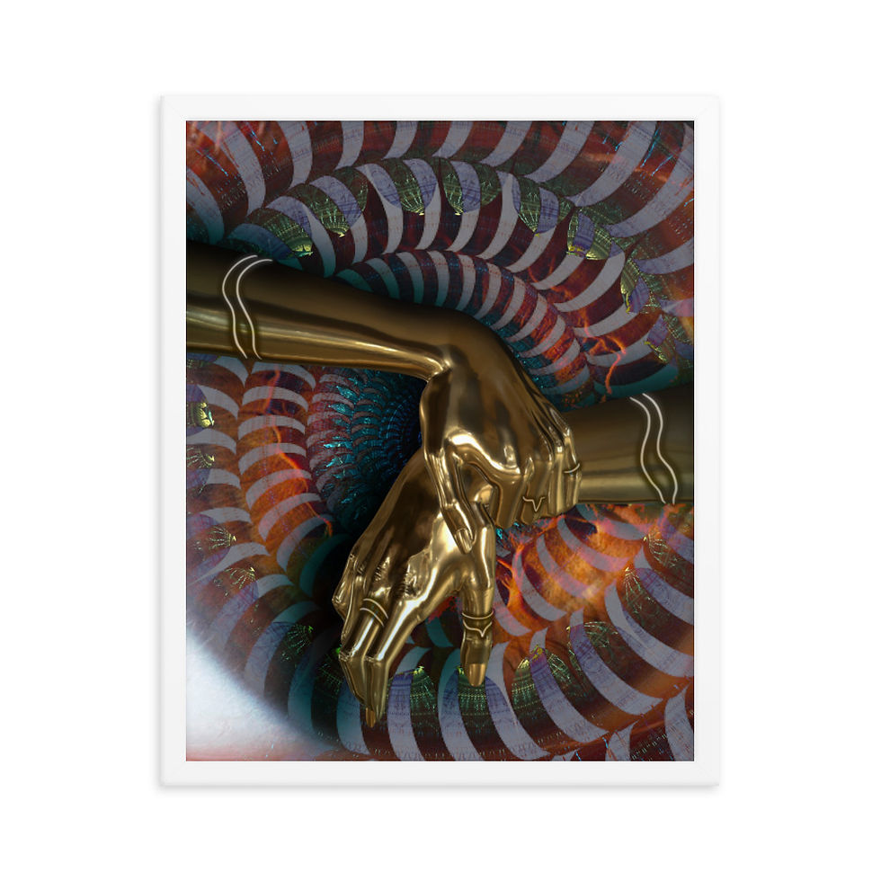 Thumbnail: Framed Golden Arm Poster