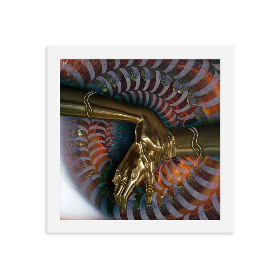 Thumbnail: Framed Golden Arm Poster
