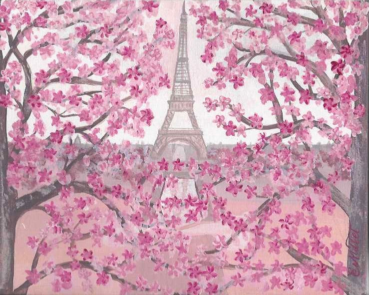 Paris in Pinks