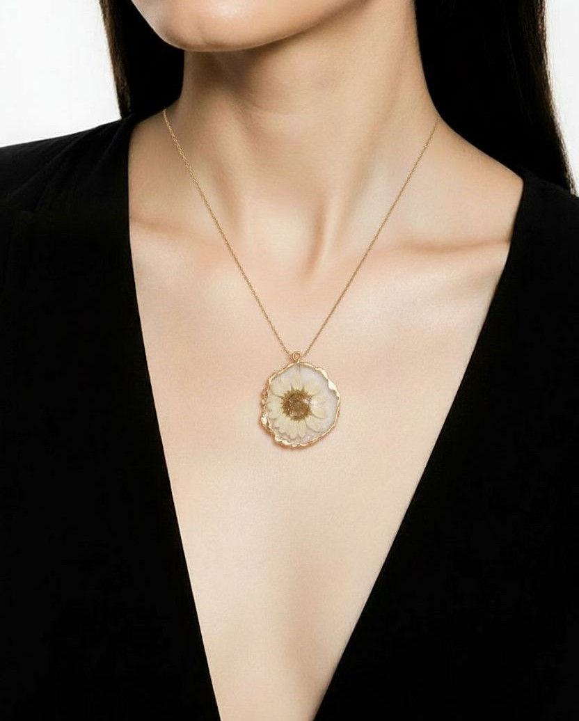 Thumbnail: Real Flower Pendant