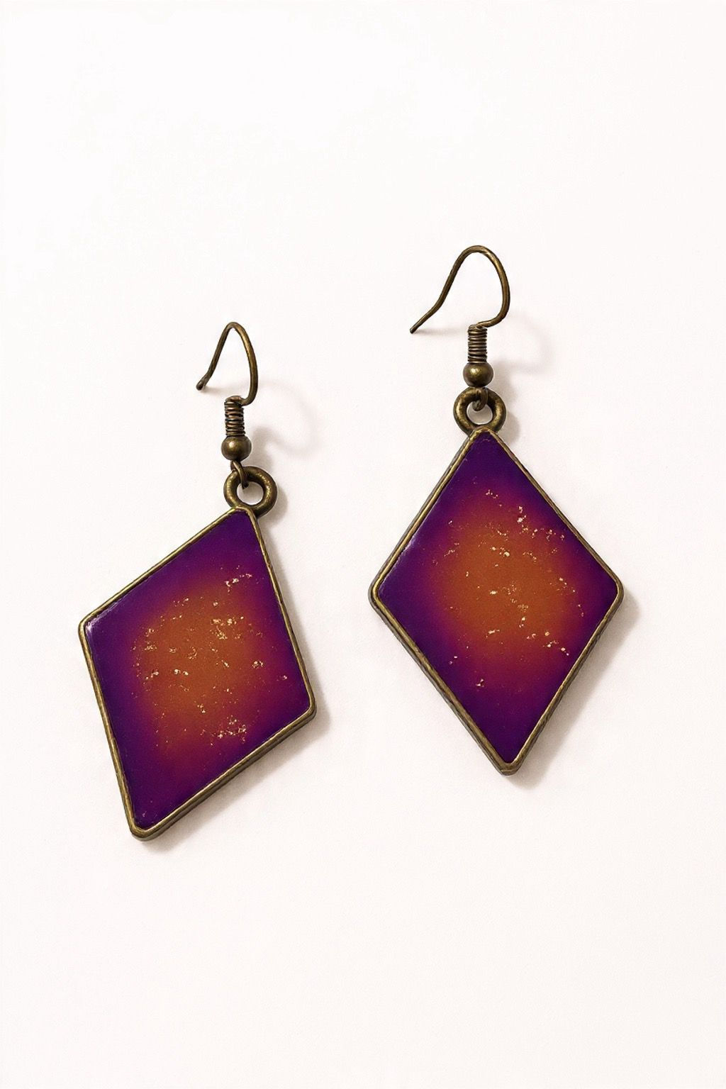 Elegant Radiant Orchid Sunset Earrings