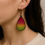 Thumbnail: Elegant Aurora Petal Luxe Earrings