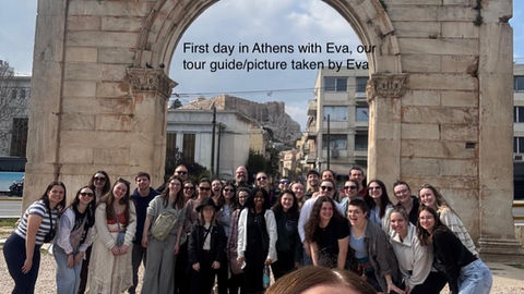 Student Experience: Greece (and Cats) as Seen on Tour
