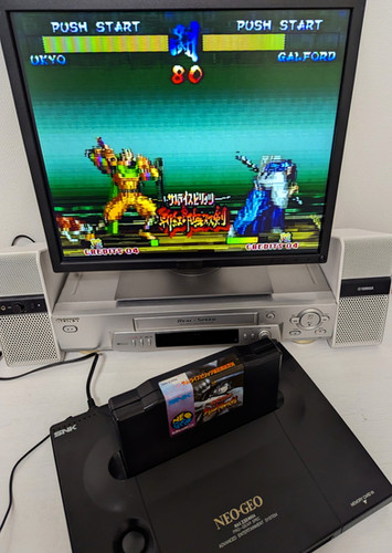 JUNK! SNK Neo Geo AES Console Only (Graphic Issues) - Japan