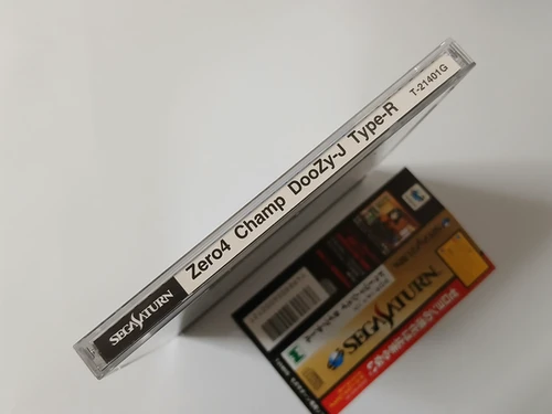 Zero 4 Champ DooZy-J Type-R + Spine Card - Sega Saturn - Japan