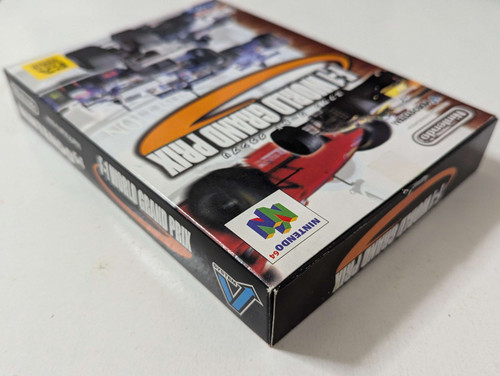 任天堂64ソフト「F-1ワールドグランプリ」動作中古開封品の出品です