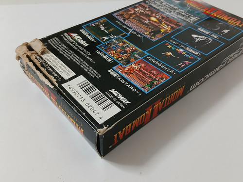 Mortal Kombat II 2 (box very damaged / no manual) Nintendo Super