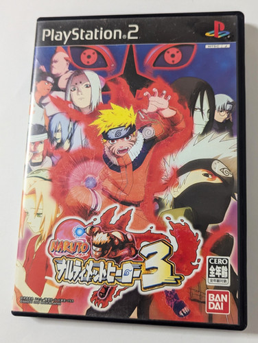 Naruto Narutimate Hero 3 + DVD - Sony PlayStation 2 PS2