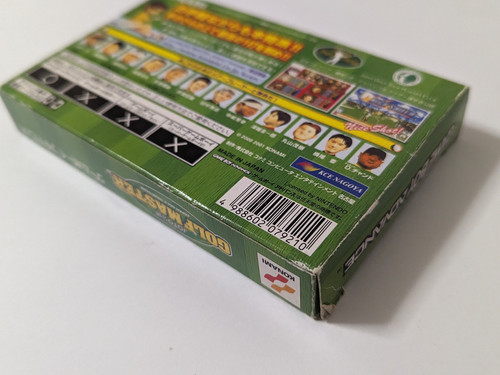 JGTO公認 GOLFMASTER JAPAN GOLF TOUR GAME［GAMEBOY ADVANCE］ JGTO Golf Master: Japan Golf Tour Game (Gameboy Advance GBA