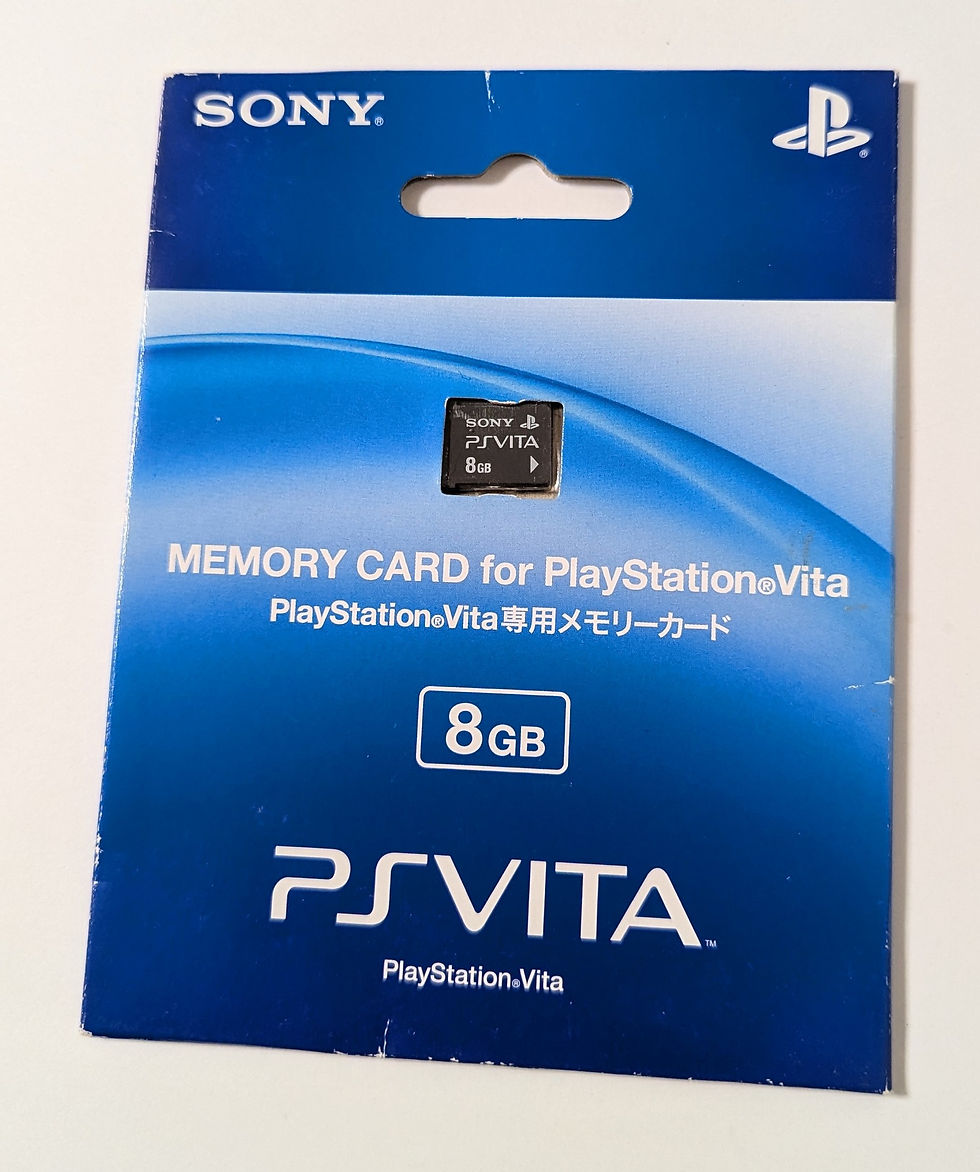 PS Vita Memory Card 8GB - Genuine Sony - Sony PS Vita - Japan