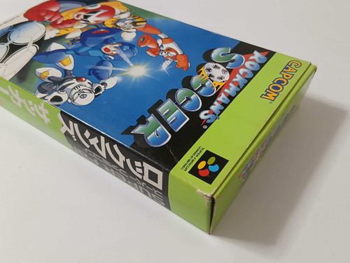 Rockman's Soccer (no manual) - Nintendo Super Famicom - Japan